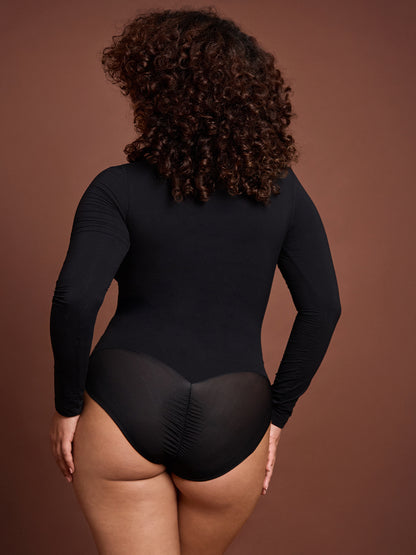 Set Body Manga Larga + Top Soft Bonded