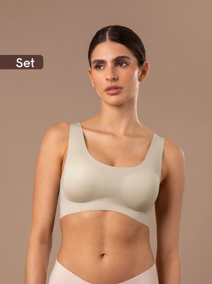 Set Top skin touch + Wash Case